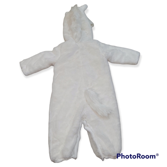 Pottery Barn Kids Unicorn 6-12M Snowsuit Costume - Picture 6 of 7